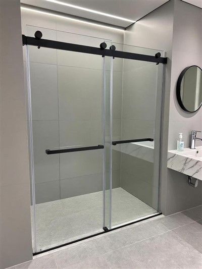 أبواب الدش الالتفافية باب دش منزلق مزدوج